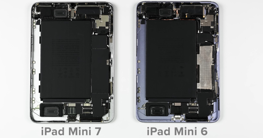 iPad mini 7 果凍顯示問題改進了是因為硬體嗎