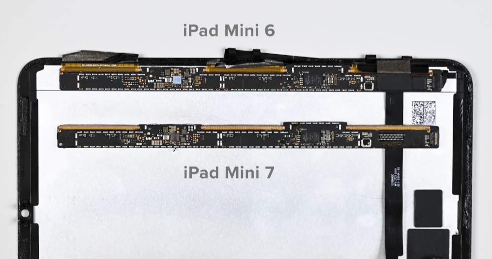 iPad mini 7 果凍顯示問題改進了是因為硬體嗎？iFixit 硬體拆解結果顯示為：「有點玄」 - 電腦王阿達