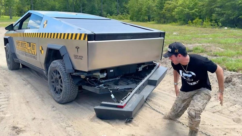 Cybertruck 拖車掛鉤實際性能受質疑，特斯拉首席工程師出面回應 - 電腦王阿達