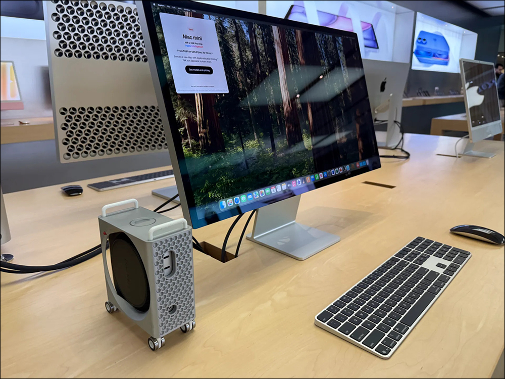 超可愛！M4 Mac mini 變身 Mac Mini PRO ，還有更多 3D 列印解決電源鍵在底部的設計方案 - 電腦王阿達