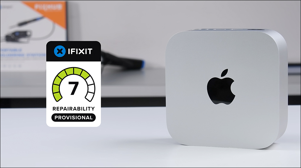 M4 Mac mini 的 iFixit 拆解報告出爐，可維修評級 7 分 - 電腦王阿達