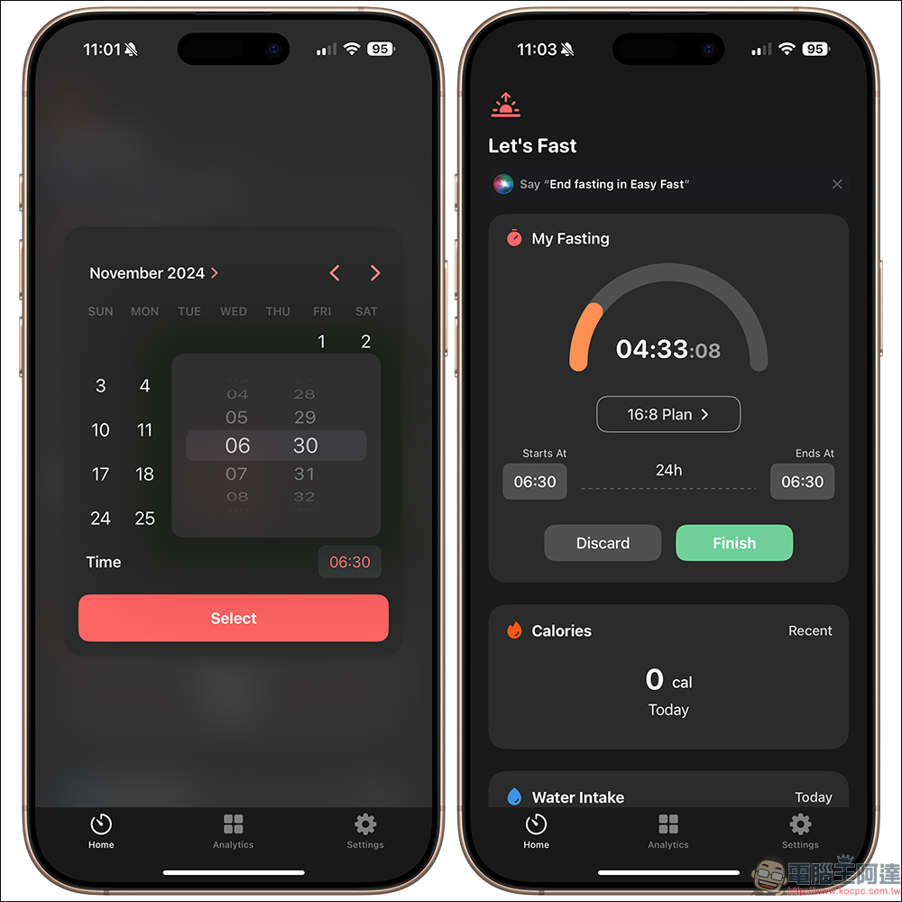 Easy Intermittent fasting 原價14.95美元的間歇性斷食 App 終身版限免，支援 Apple Watch 紀錄 - 電腦王阿達