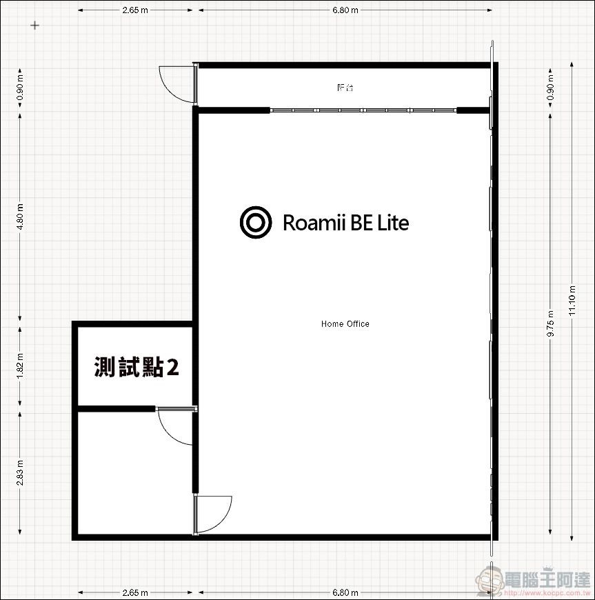 MSI Roamii BE Lite Mesh Wi-Fi 7 路由器 - 60